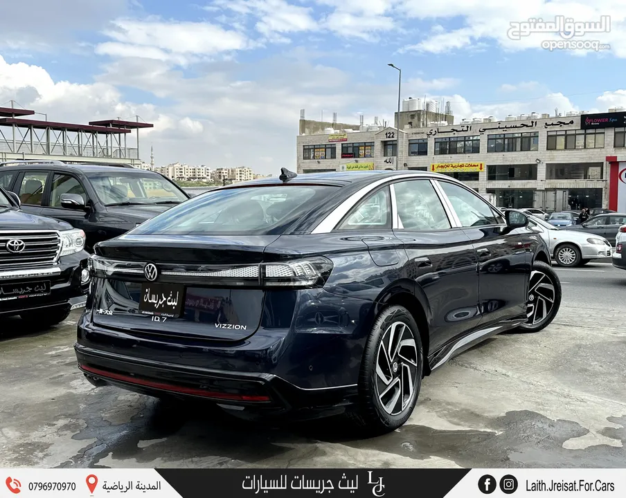 فولكسفاجن ID7 برو الكهربائية بالكامل 2023 Volkswagen ID7 VIZZION PRO EV