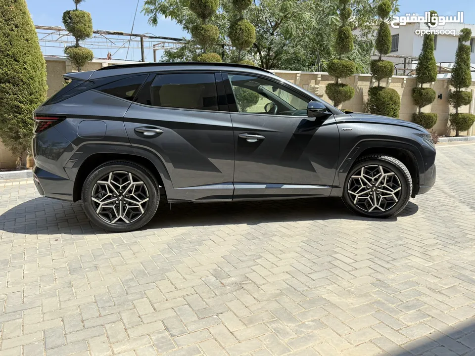 هونداي توسان NLine ترخيص 2022 محرك 1600 هايبرد plug in/يقطع على الشحنه 52 كيلو متر