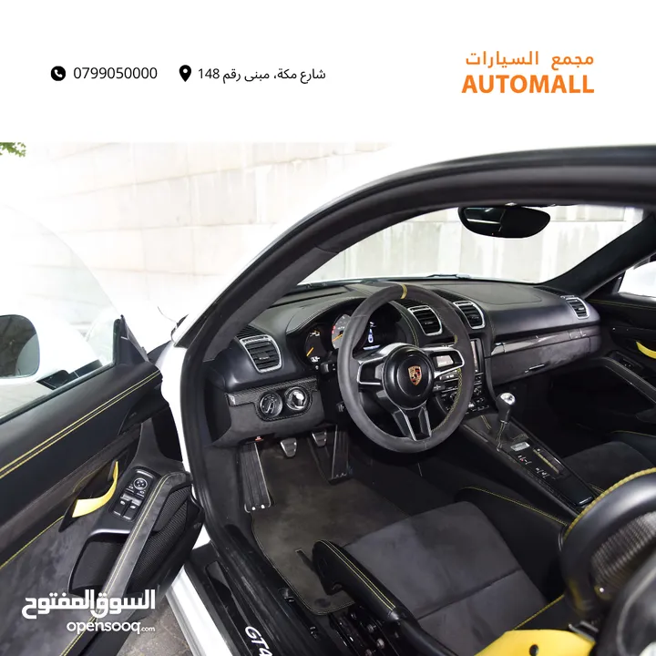 بورش كايمان 2016 Porsche Cayman GT4 (981) One of only 2500 units worldwide