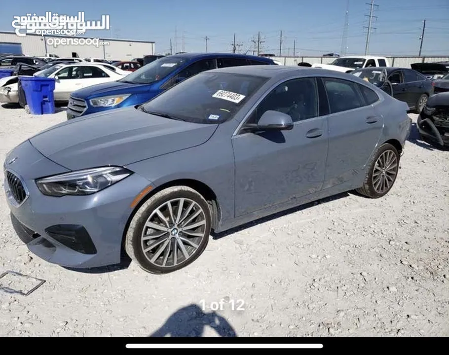 BMW 2022 228i للبيع او المراوس حادث كلش بسيط وسعر منااسب