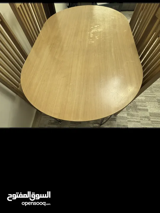 طاولة سفرة  5 كراسي