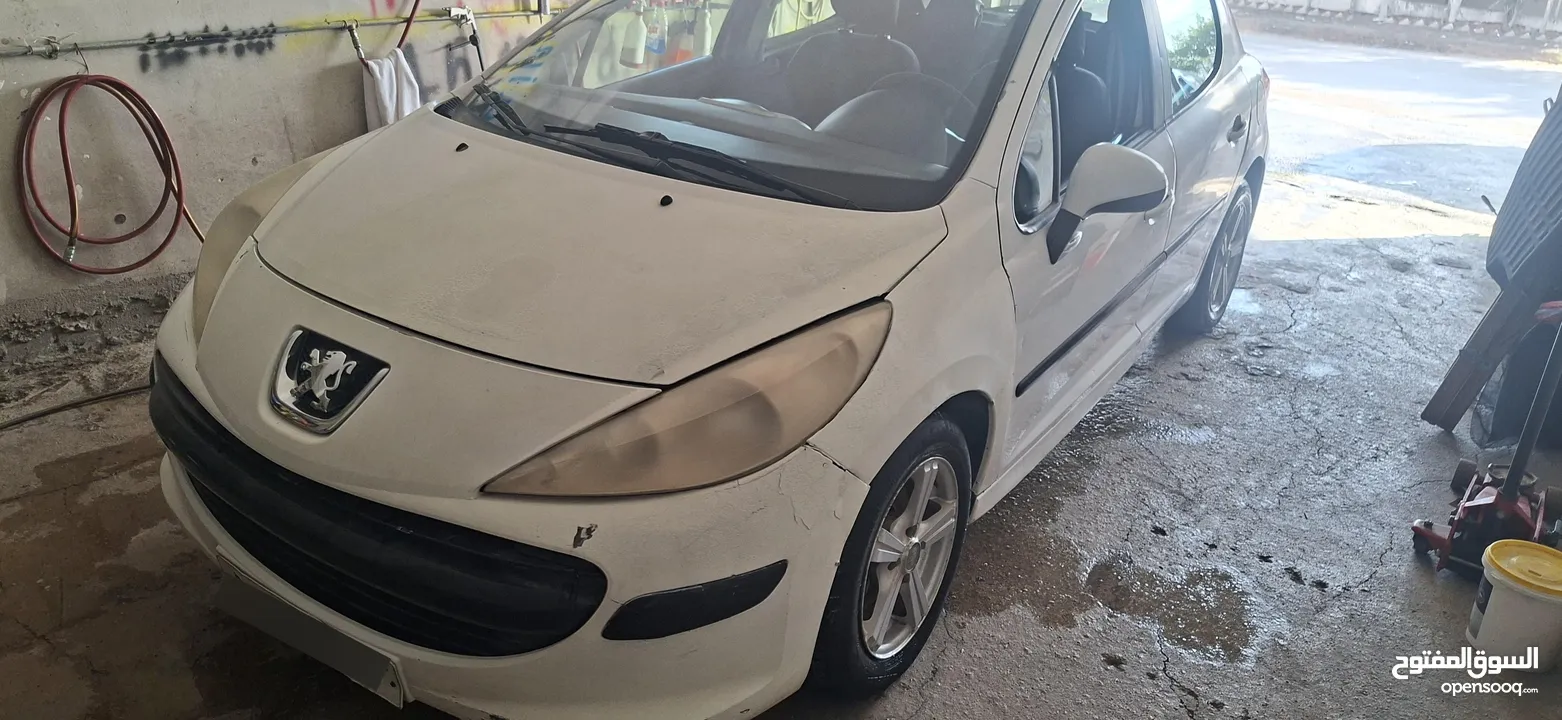 بيجو 207 مش 206موديل 2008-اتومتيك -ماتور 1600اصل برايفت فحص الف وسعر محرقة كاش نظيفة من الاخر