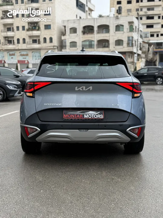 كيا سبورتاج ترخيص 2022 محرك 1600 هايبرد plug in/يقطع على الشحنه 65 كيلو متر