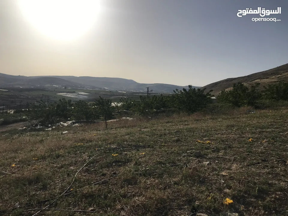 ارض للبيع في النصارية مطلة على جميع الجهات ما بسكر عليها حدا وصحية واصل مياه وكهرباء مع جدار جنوبي