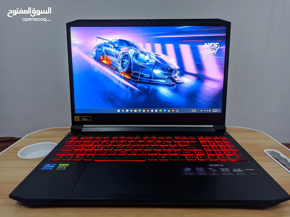 لابتوب العاب وشغل قابل للتفاوض Acer Nitro 5 - RAM 16 - RTX 3050