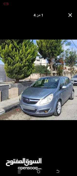 اوبل كورسا 2007 ترخيص 2009