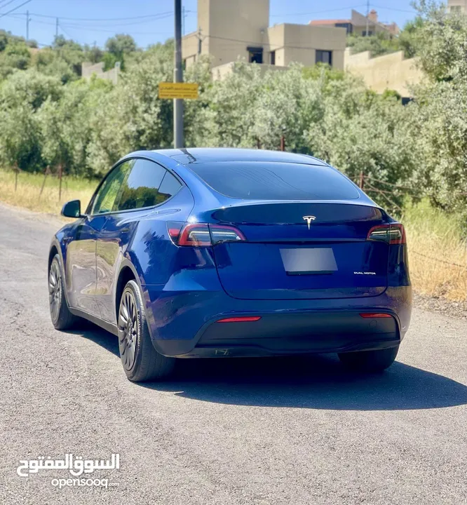 ‏TESLA MODEL Y 2022 LONG RANGE فحص كامل بسعر مغرررري فل اضافات دفع رباعي