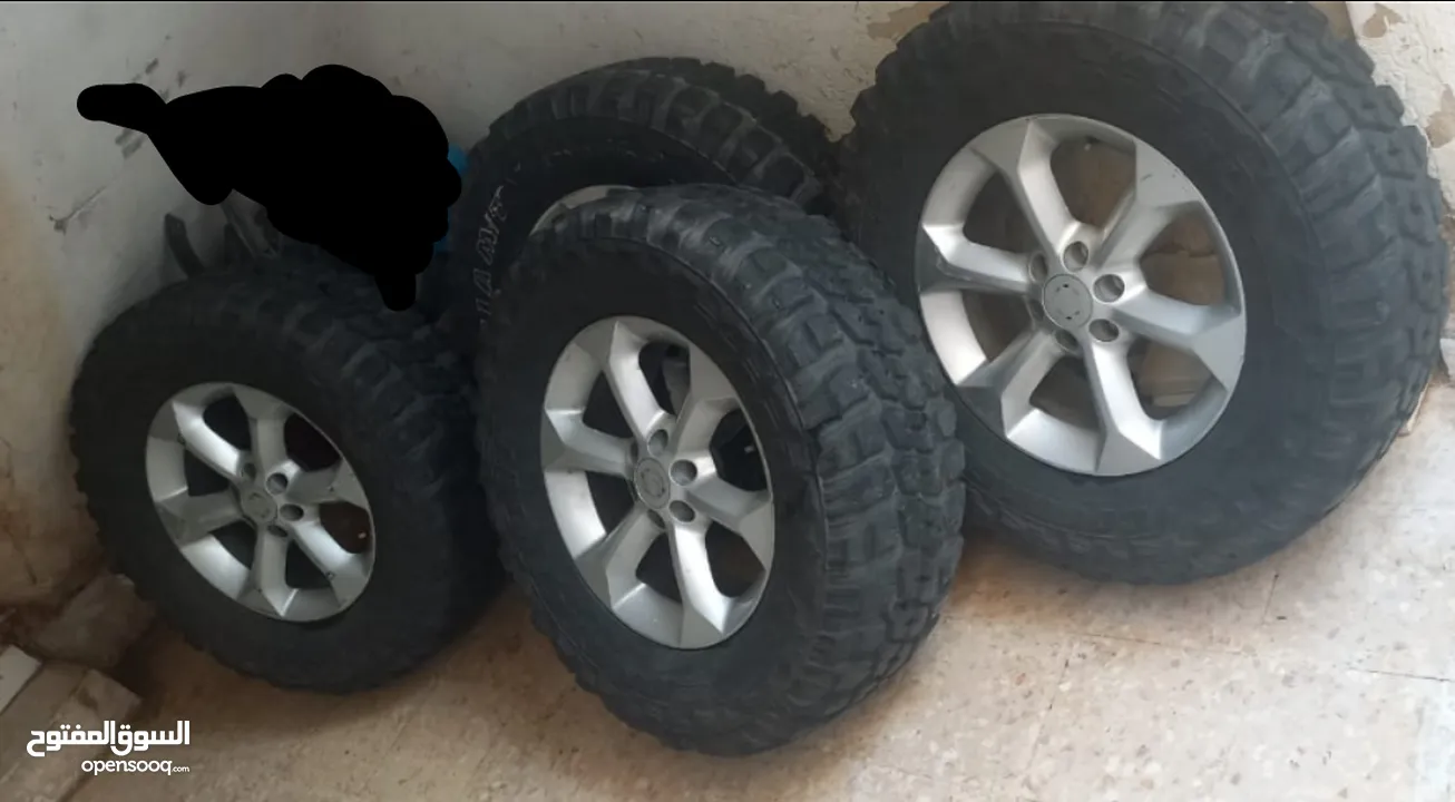 جنط نيسان نيفارا اصلي 17 كوشوك وكاله nissan navara
