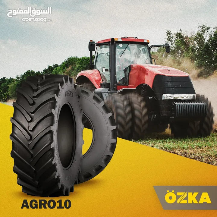 اطارات يوكوهاما-اوزكا- كوشوك زراعي تركتور-دنبر-رافعات شوكية-بوب كات- ترنشر-جرافات -JCB-تريلات