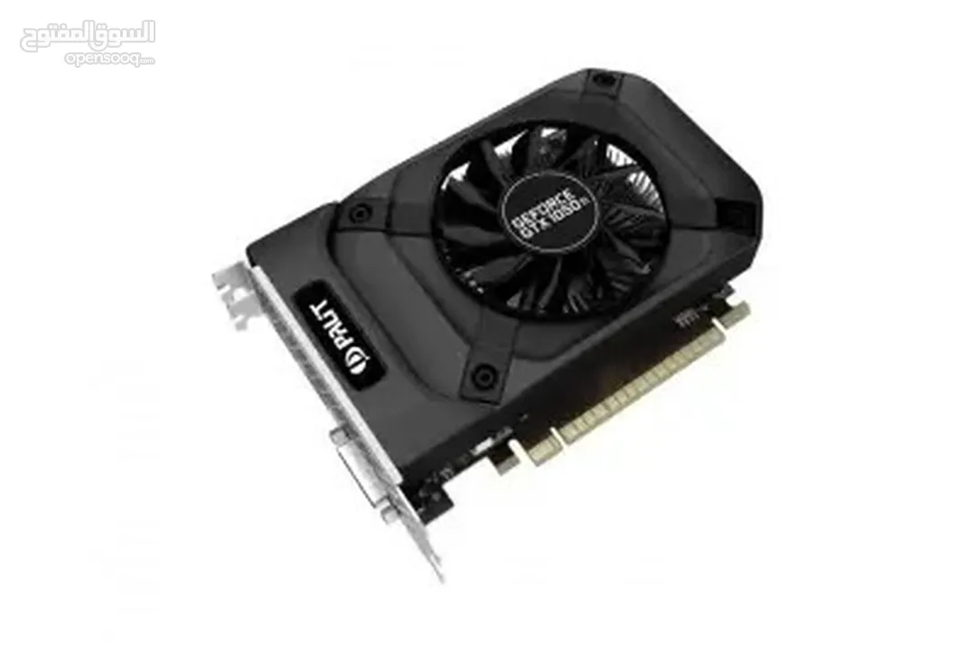 كرت 1050 ti 4gb. بحالة الوكالة استخدام مكتبي لا اكثر