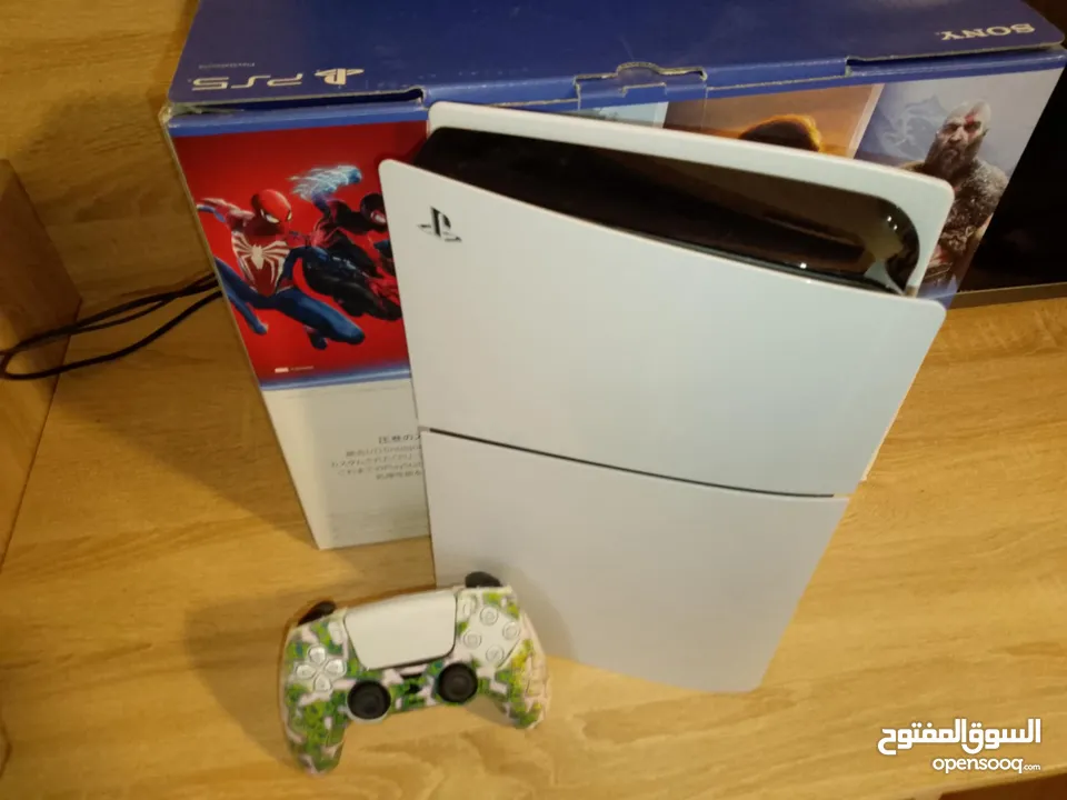 قابل للتفاوض شيء بسيط PlayStation 5 Slim بحاله الوكاله استخدام 5اشهر
