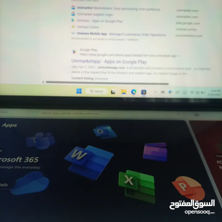 لابتوب AMi شاشتين تتش