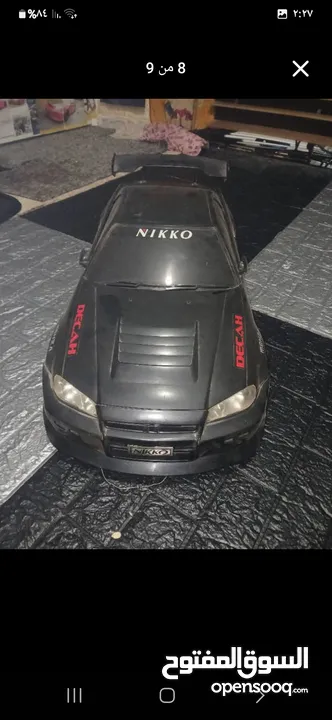 مجسم نيسان سكاي لاين GTR  قياس 1/8