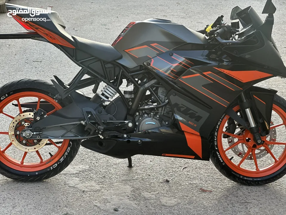 KTM Rc200 الدراجه ما شاء الله