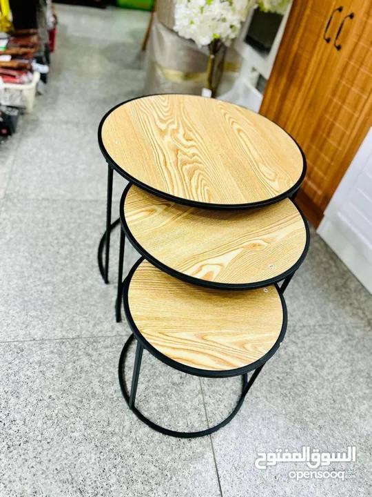 طاولات وسط بتصميم جميل وعصري وسعر ولا احلا