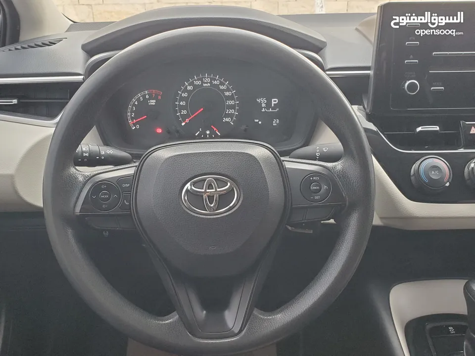 تويوتا كورولا XLI موديل 2021 فحص كامل 7 جيد بحاله الزيرو Toyota Corolla Model 2021