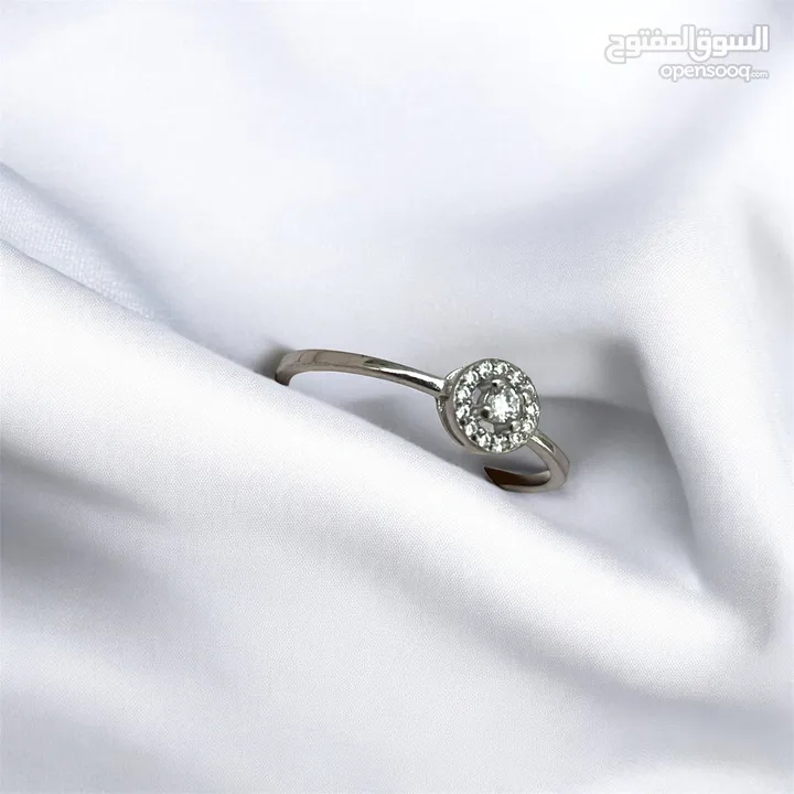 خواتم فضة أصلي مختوم s925 ، موديلات حديثة ، نمر مختلفة