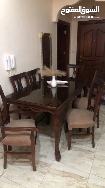 طاولة سفره زان 6كراسي
