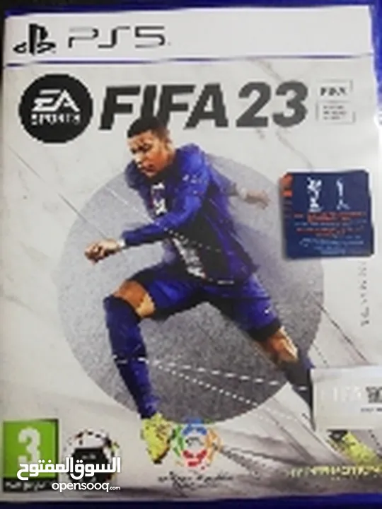 CD FIFA 23 مستعمل استعمال خفيف بحالة الوكاله