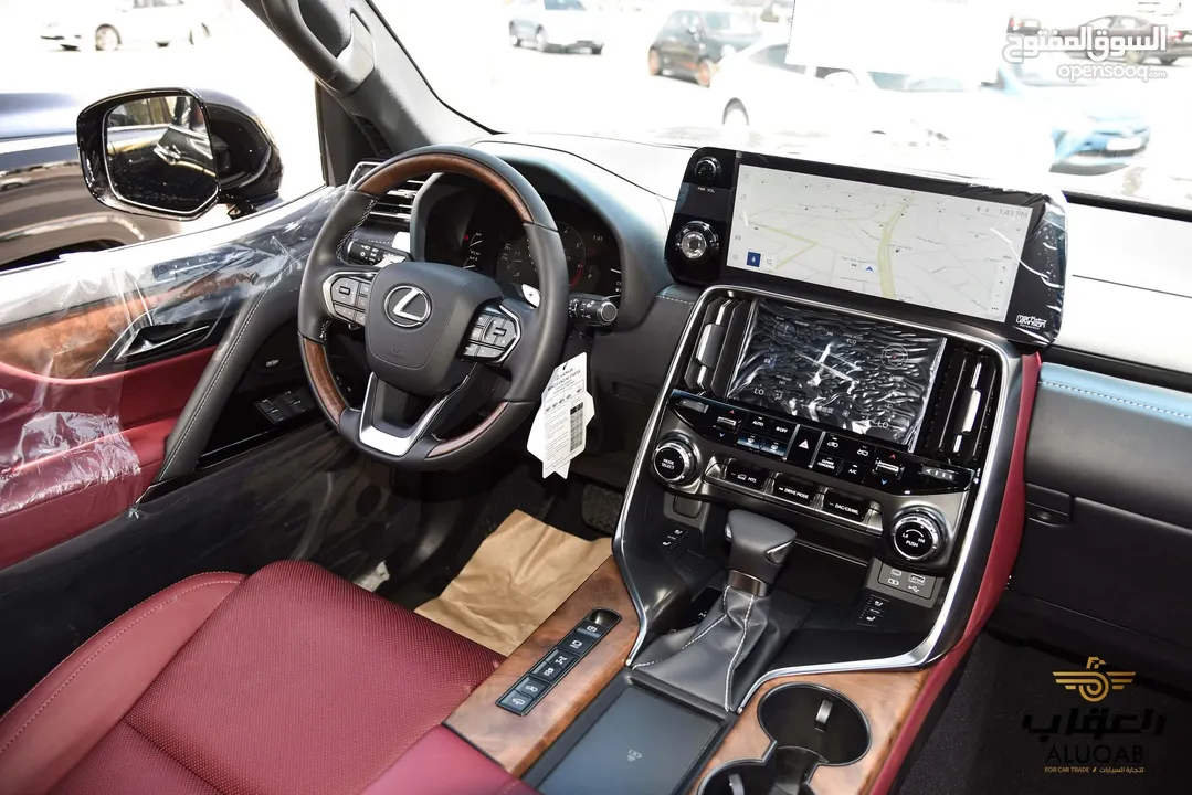 لكزس LX600 2024 وارد الوكيل عداد زيرو فاخرة لون اسود مميز
