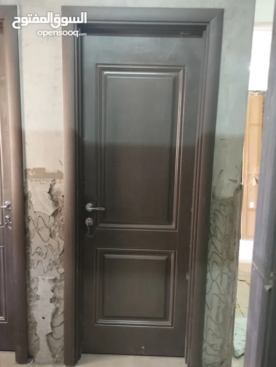 W pvc door & full fiber door