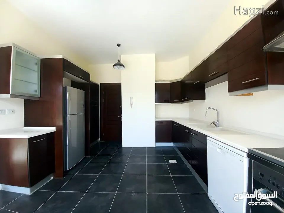 شقة شبه مفروشة للإيجار في عبدون  ( Property 37048 ) سنوي فقط