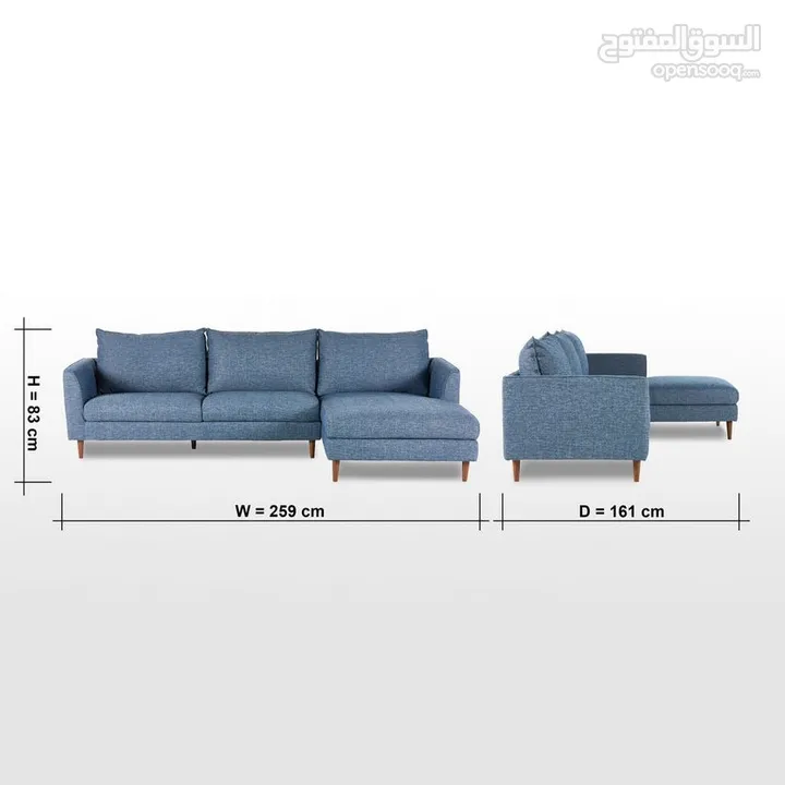 Selling home canter L shape sofa