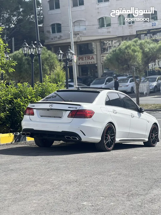 Mercedes E200 Avantgarde  AMG Kit original Sport package  2016 Full options  وارد شركة غرغور