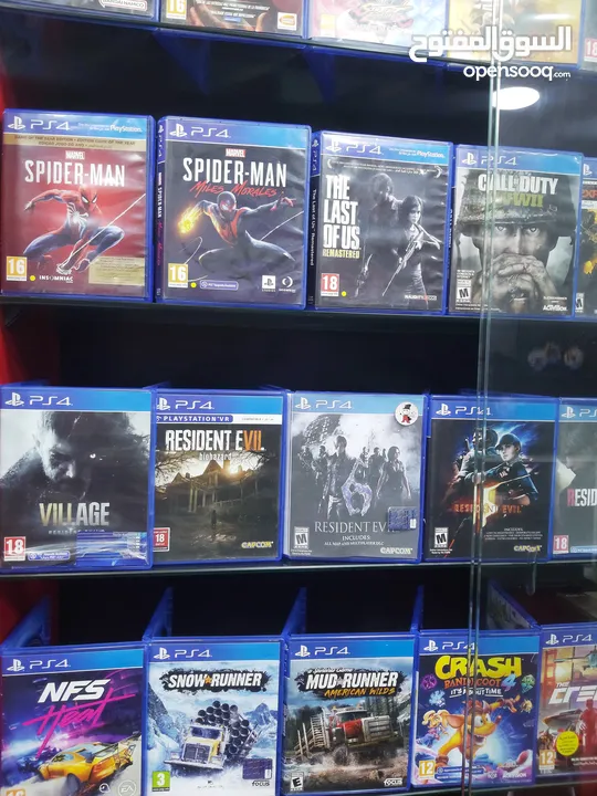 سيديات بلايستيشن فور و فايف CD'S PS4&5