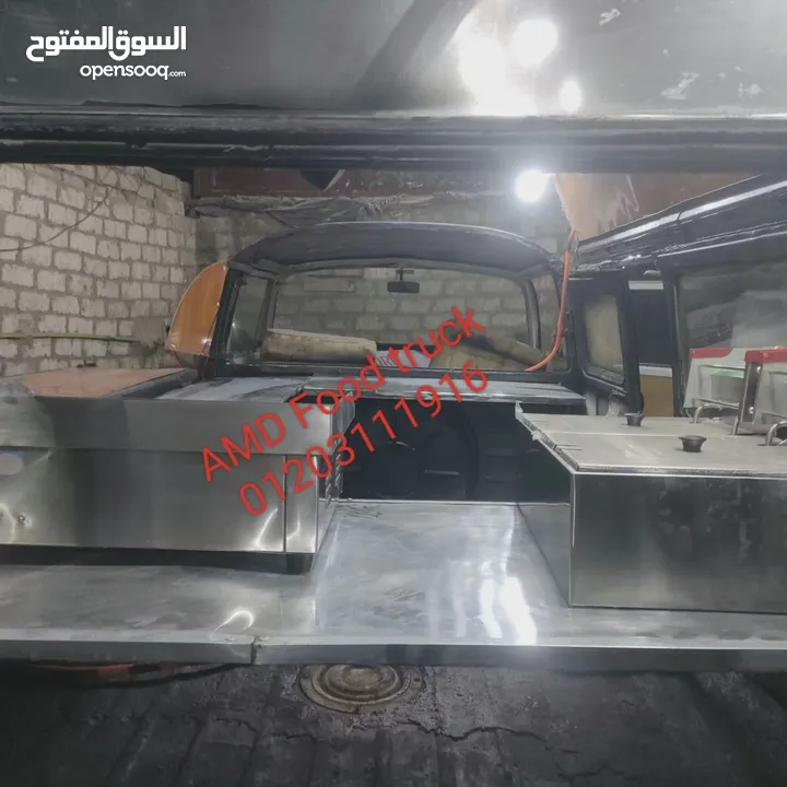 فولكس واجن ميكروباص food truck  مطاعم متنقل
