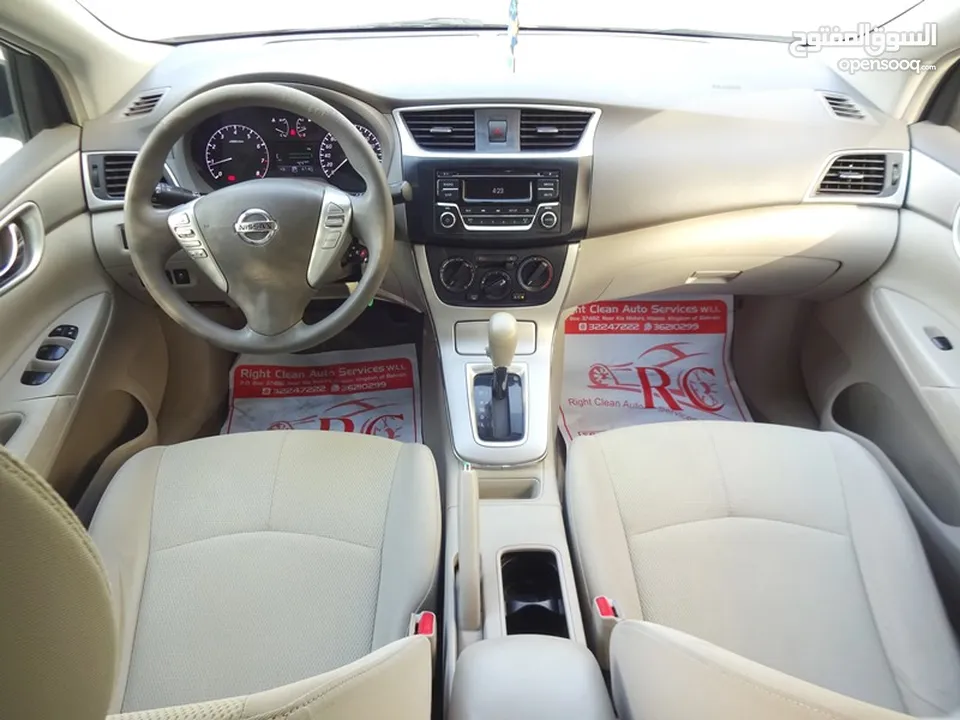 Nissan Sentra 1.8 L 2019 White Zero Accident Agent Mainatined Single User Urgent Sale