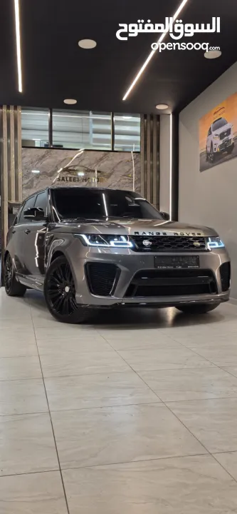 رينج روفر سبورت معدل 2022 بنزين صفر خربات اقتصادي   خالي من اي عيوب للبيع او البدل
