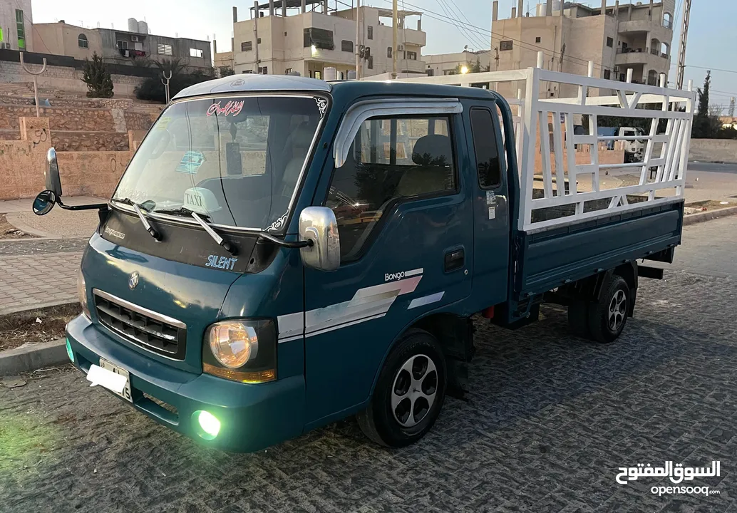 كيا بنجو فرنتير 2001 غرفه وربع الرجاء قرأه الاعلان