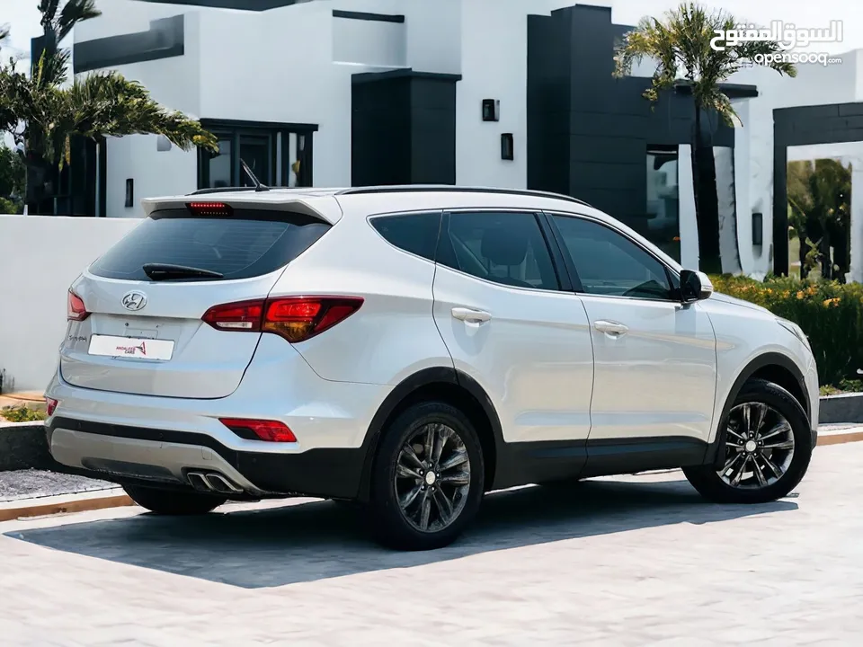 AED 630 PM  HYUNDAI SANTA FE  2.4L  2018  GCC  WELL MAINTAINED  0% DOWNPAYMENT