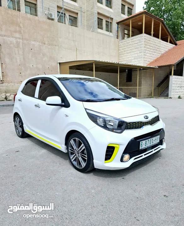 كيا بيكانتو 2020 GT line فل اضافات