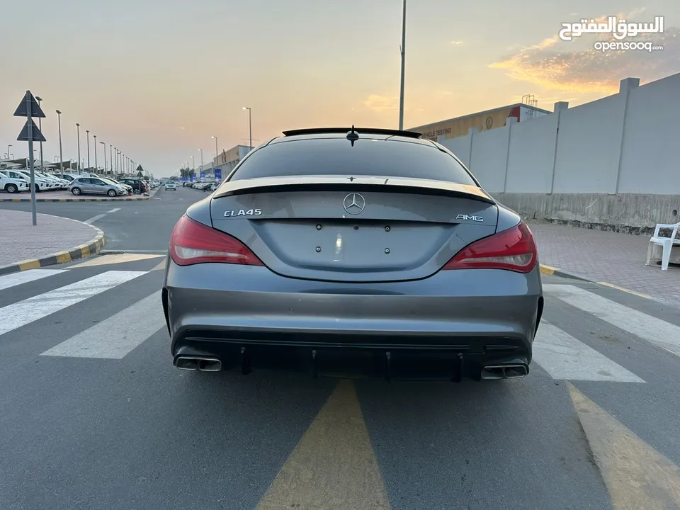 مرسيدس CLA 250  كت 45موديل 2014بانورامافل أوبشنمواصفات أمريكيةجلدرنجات مثبت سرعةبحالة ممتازة