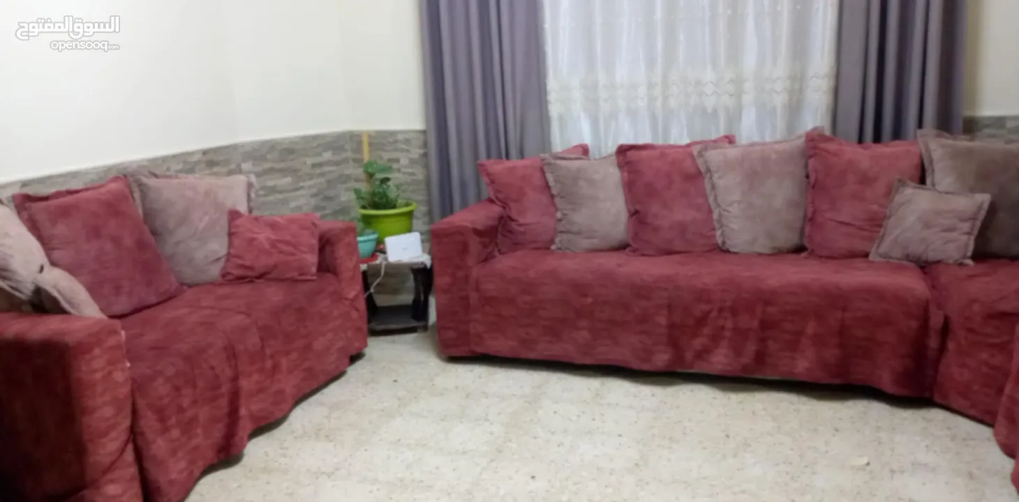 عفش بيت للبيع مستعمل نظيف جدا البيع  فقط بسبب السفر