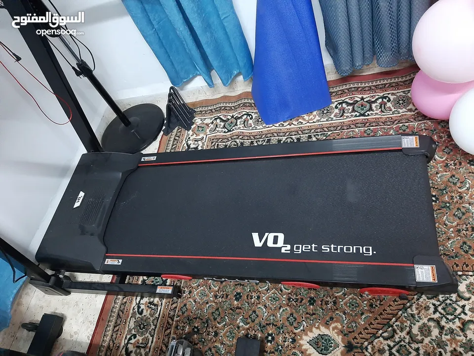 جهاز مشي كهربائي VO2 Get Strong (قابل للطي)