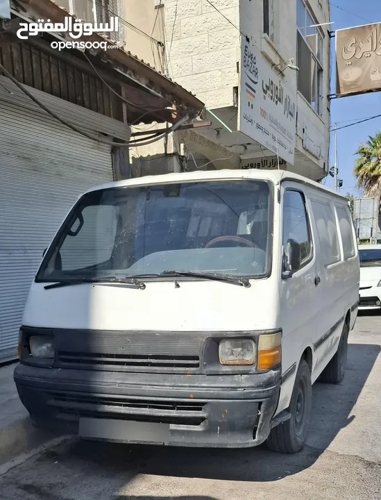 باص  تويوتا هايس للبيع في اربد.