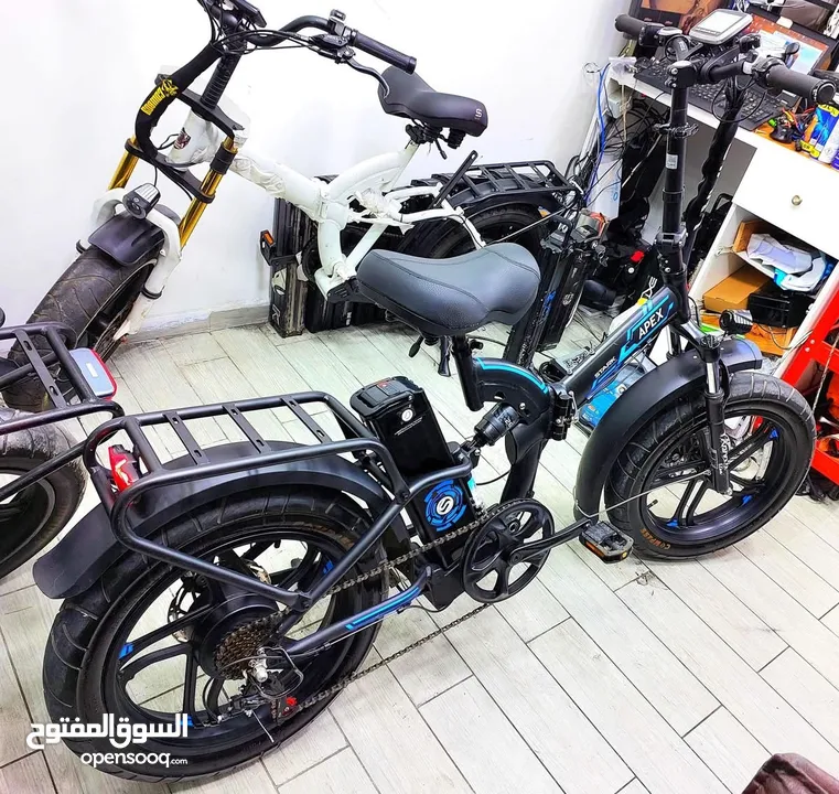 بسكليت المميزة والمعروفة Stark Apex   48v/16A العجل الخميل مش الوسط