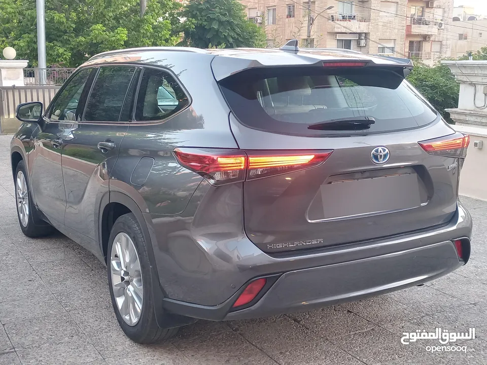 تويوتا هايلاندر ليميتيد 2020 هايبرد للبيع