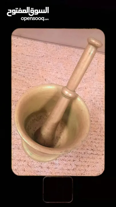هاون نحاس ثقيل