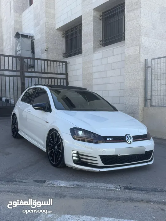 Golf GTi ترخيص 2014 فل الفل بسعررر حرررق كااااش البيع فقط كااش والتنازل مباشرا