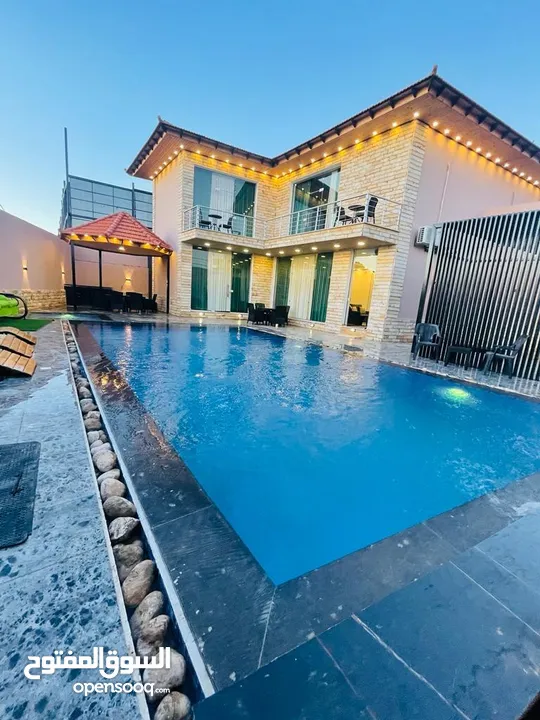 شاليه بيرلا Pearla Chalet شاليه في البحر الميت منطقة الراما للبيع   معايير خمس نجوم
