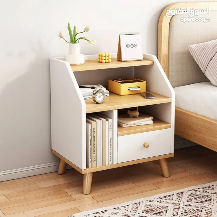 كومودينو جانبي(خزانة )بتصميم اسكندنافي عصري حديث