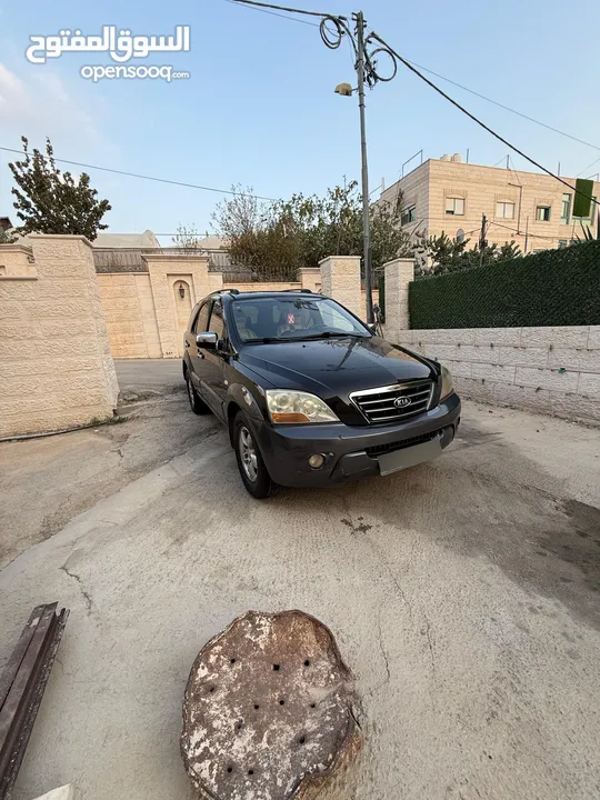جيب كيا سرنتو موديل 2009 خالي من الضربات موتور وقير الف افحص وين بدك