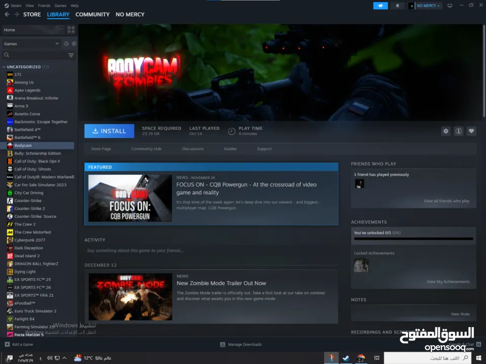 حساب ستيم اسطووري بسعر حرقق عليه كل الالعاب الي ببالك