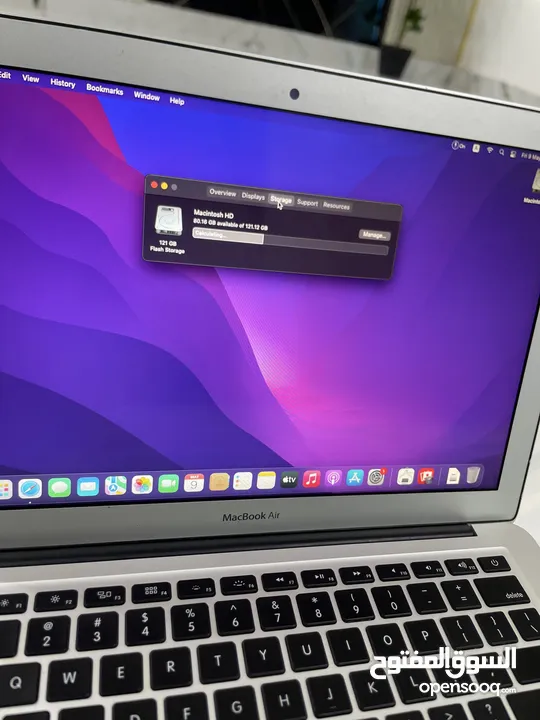 لابتوب MAC BOOK AIR 2015 بحالة ممتاز الجهاز كتير نظيف اقل سعر