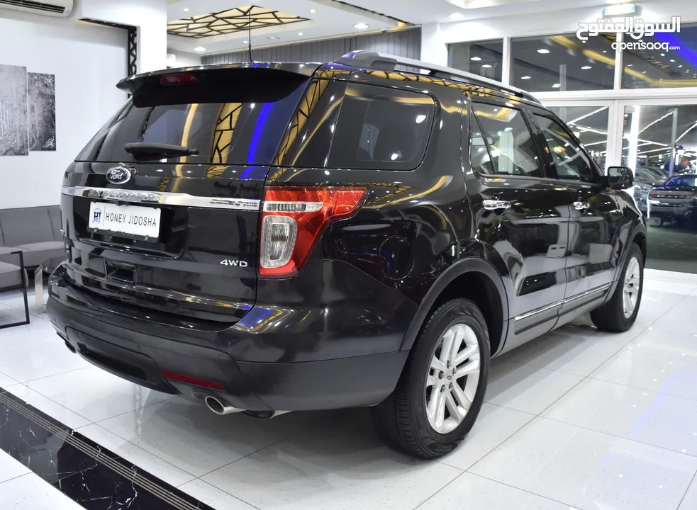 Ford Explorer XLT 4WD ( 2015 Model ) in Black Color GCC Specs