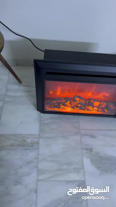 صوّبه كهربائي  fireplace